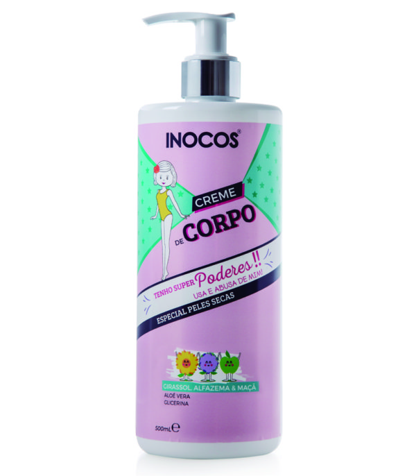 CREME CORPO INOCOS - PELE SECA - GIRASSOL 500ml