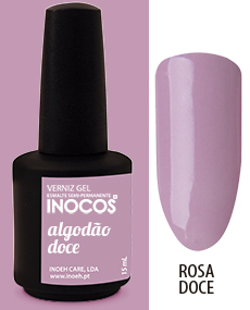 VERNIZ GEL INOCOS ALGODÃO DOCE 15ml