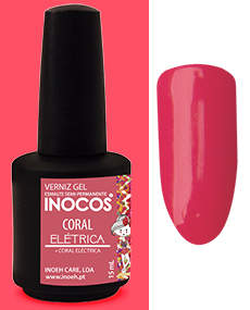 VERNIZ GEL INOCOS MARIA CORAL ELÉTRICA 15ml