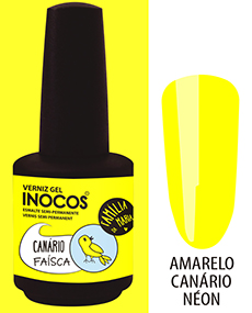 VERNIZ GEL INOCOS CANÁRIO FAÍSCA 15ml