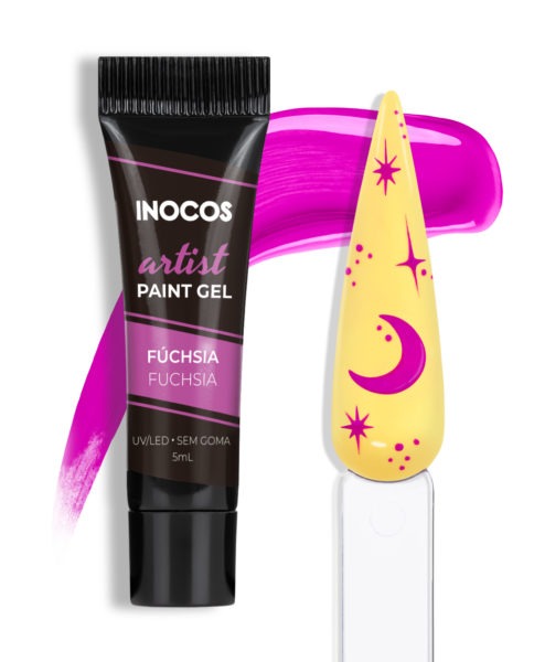 PAINT GEL ARTIST INOCOS - FUSCHIA