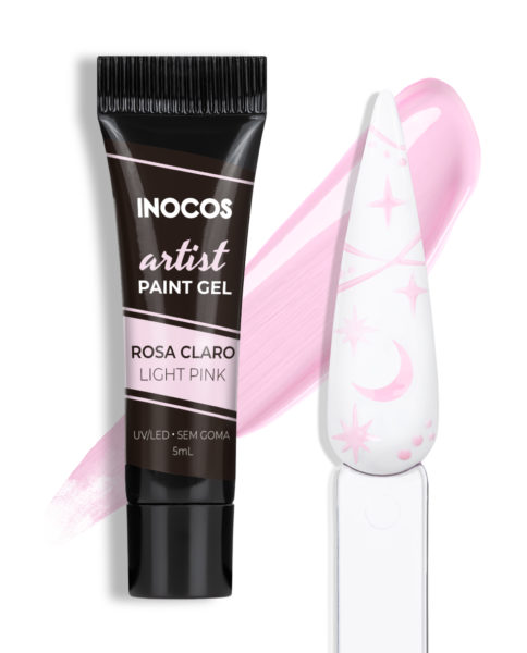 PAINT GEL ARTIST INOCOS - ROSA CLARO