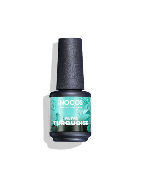 VERNIZ GEL INOCOS CF1 ALIVE TURQUOISE 15ml
