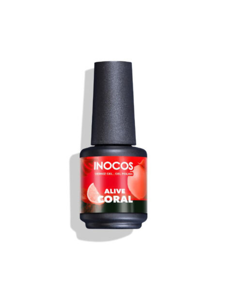 VERNIZ GEL INOCOS CF4 ALIVE CORAL 15ml