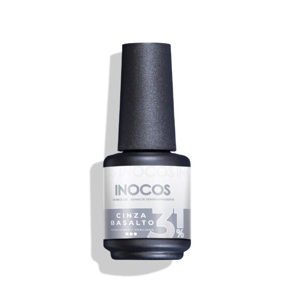 VERNIZ GEL INOCOS YM4 CINZA BASALTO 31% 15ml