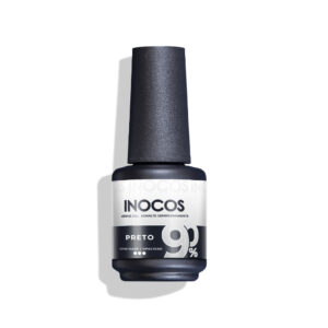 VERNIZ GEL INOCOS YM6 PRETO 90% 15ml